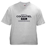 Property of Cockatiel Ash Grey T-Shirt