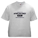 Property of African Grey Ash Grey T-Shirt