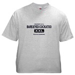 Property of Bare-Eyed Cockatoo Grey T-Shirt