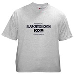 Property of Sulfur-Crested Cockatoo Grey T-Shirt