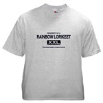Property of Rainbow Lorikeet Grey T-Shirt